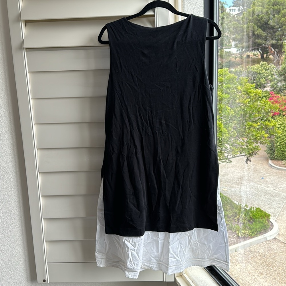 “Theory” Black & White Shift Day Dress! 👗 - Picture 6 of 6